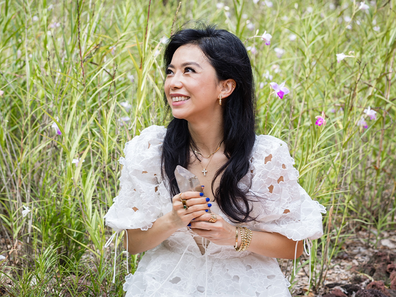 Ophelia Luhur, founder of Arcaza Riezelina