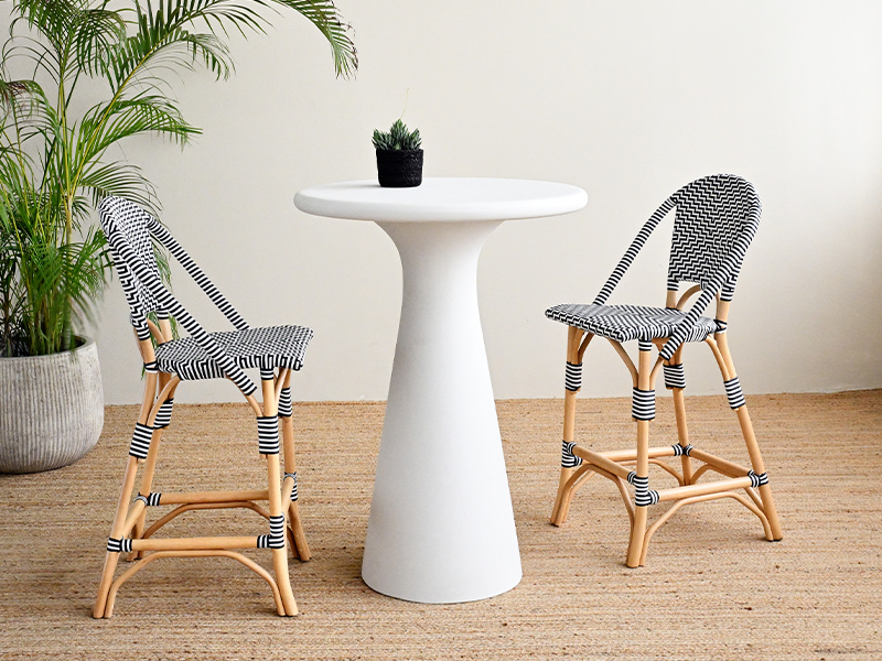 concrete table