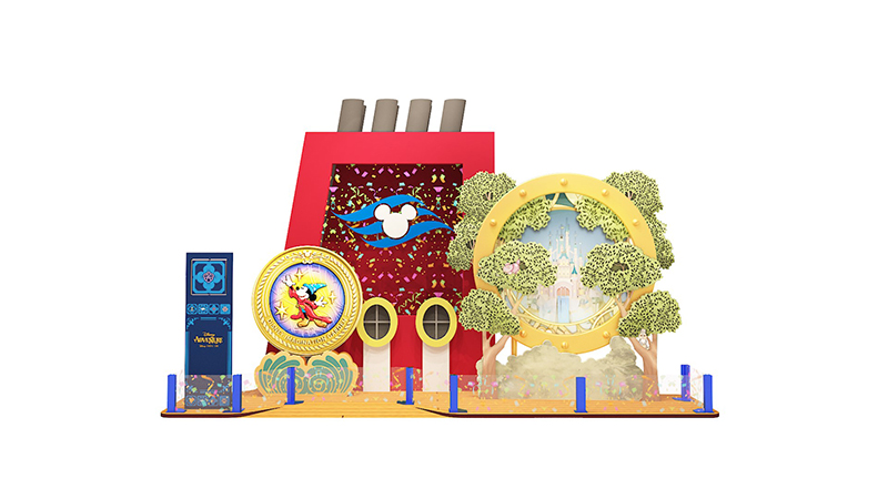 Disney Cruise Line Sky Show Comes to Marina Bay