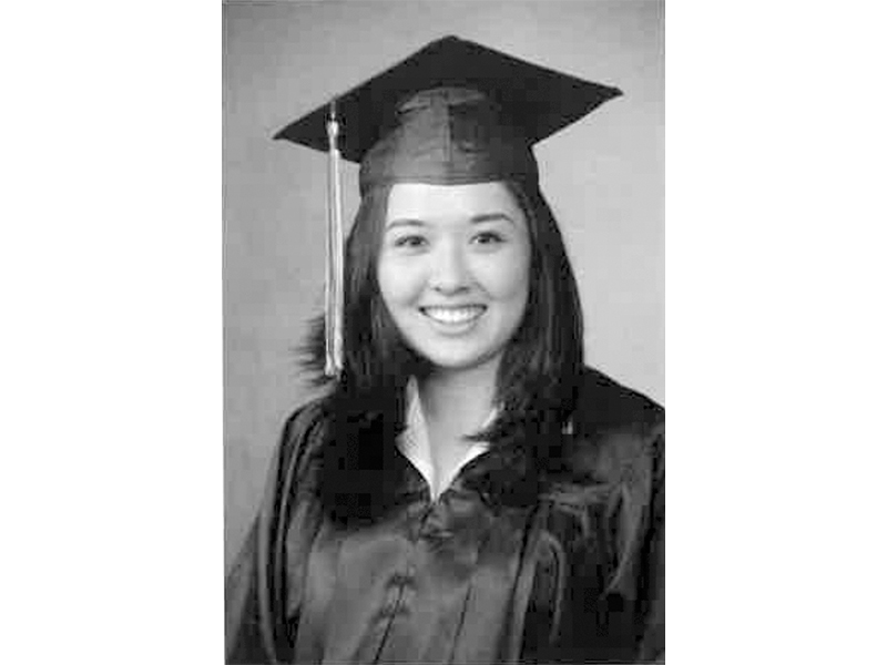 alumna Elizabeth White's graduation - international education at CIS