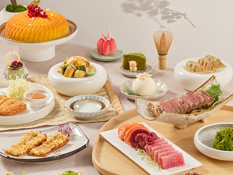 Sakura serenity buffet at Grand Copthorne Waterfront Hotel Singapore - elson lee