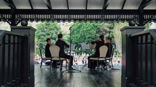 Magic Hour at Raffles Hotel Singapore