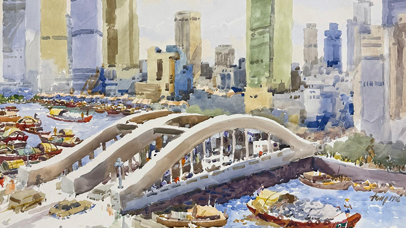 A River of Time at Serenity Gallery - Tong Chin Sye