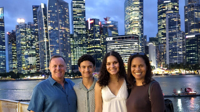 XWA expat family living in Singapore