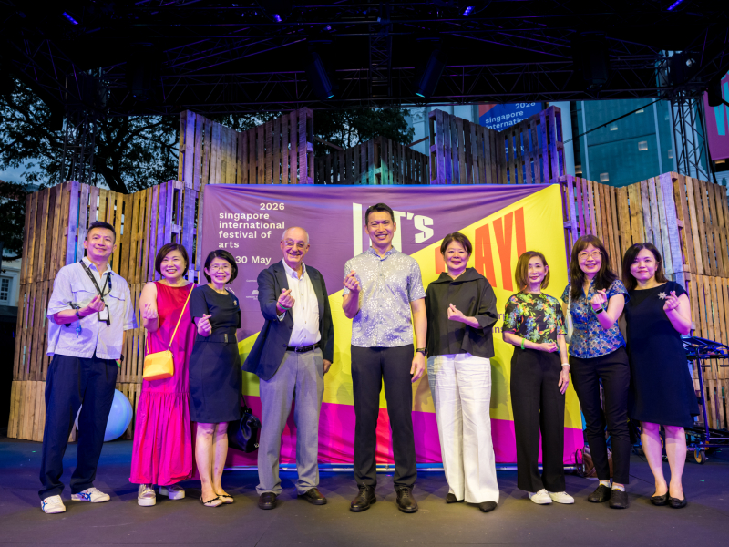 Acting Minister for Culture, Community and Youth David Neo at SIFA 2026 Opening Night