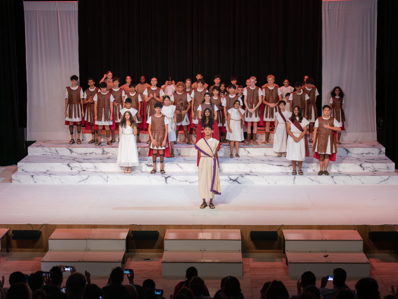 Senior School production of Julius Caesar at NLCS (Singapore)