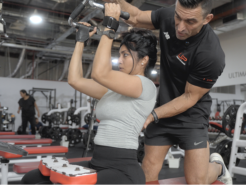 personal training at UP Fitness