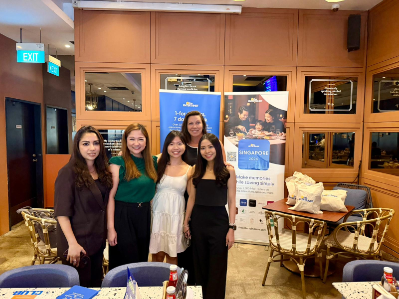 events in singapore - The Entertainer