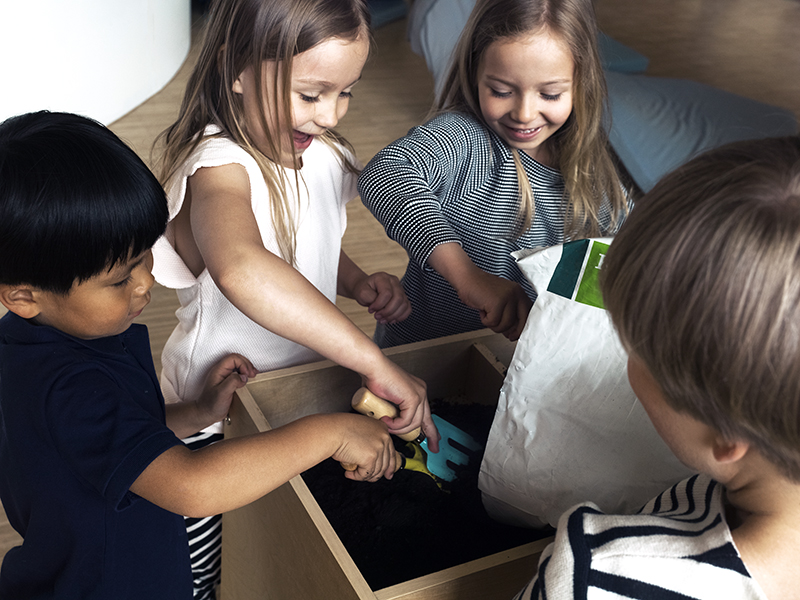 gardening activity - early childhood education