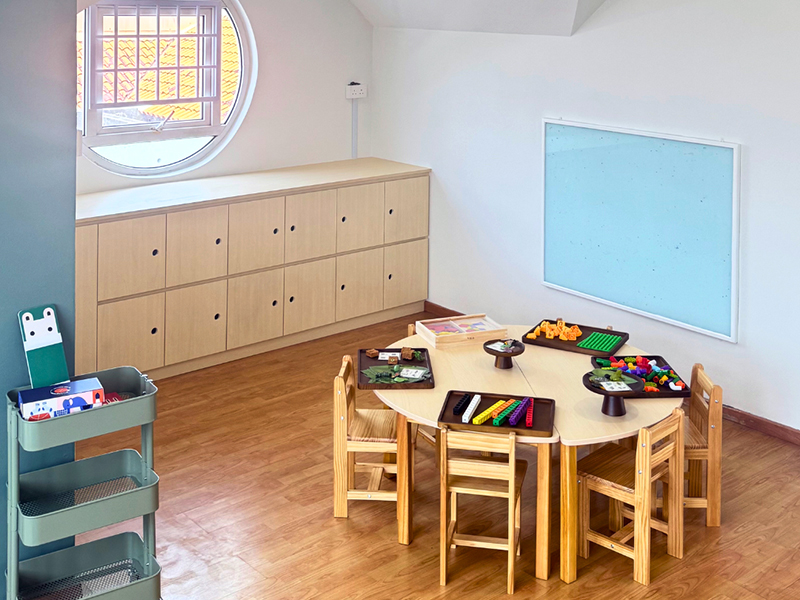 spacious classroom for inclusive learning