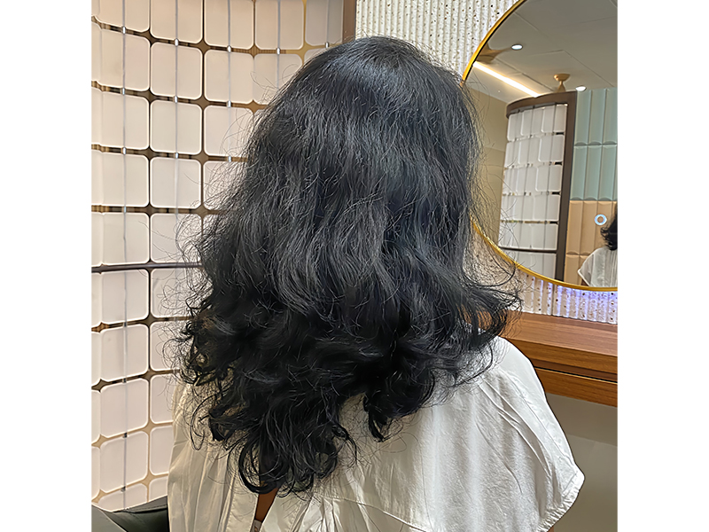 Hair straightening treatments, keratin treatments and anti frizz treatments for frizzy hair - Chez Vous Hair Salon nanoplasty
