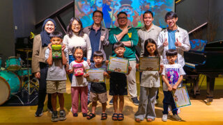 Aureus Academy summer music camp participants