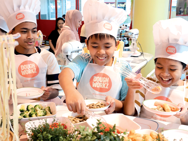 Doughworkz by Pastamania - birthday activities - birthday party places in Singapore