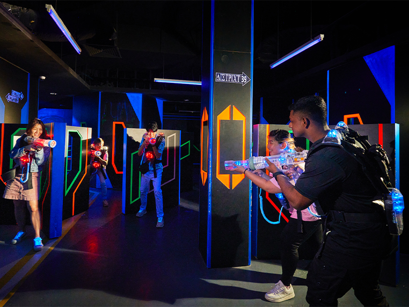Laser Quest - laser tag birthday party in singapore - birthday activities Laser Quest - laser tag birthday party in singapore - birthday activities