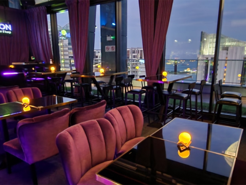 Moon Rooftop Bar & Lounge - rooftop restaurants and bars - bars for date night