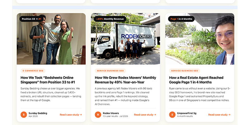 best seo agencies in sinapore