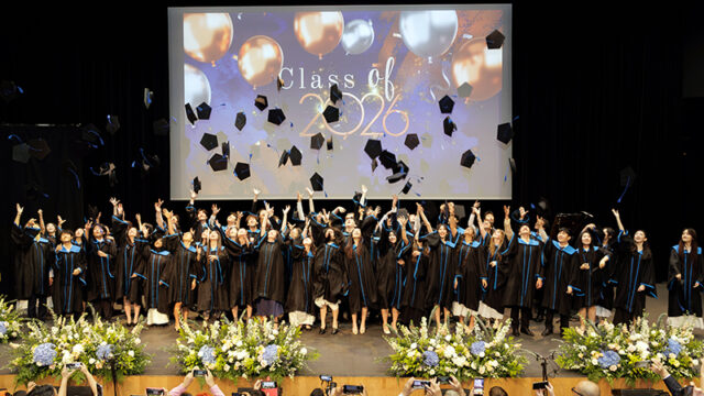 NLCS (Singapore) graduates celebrating IBDP results