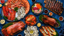 Seafood Mania Buffet at Food Capital at Grand Copthorne Waterfront Hotel Singapore - seafood buffet promotion - best seafood buffet