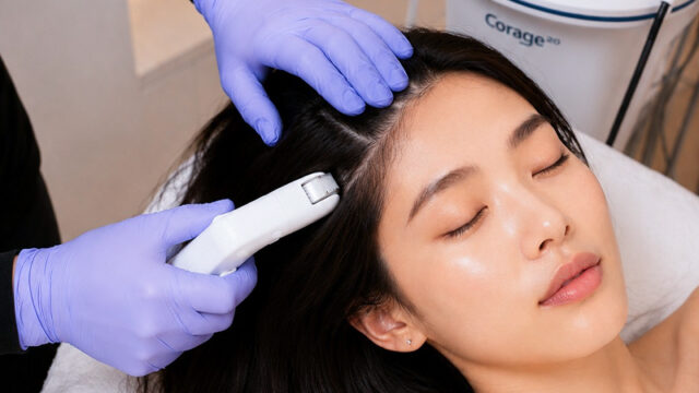 Hair loss treatment in Singapore, hair loss treatments for thinning hair, hair transplant, hair growth - Illuminate Medispa, SSKINS Medispa