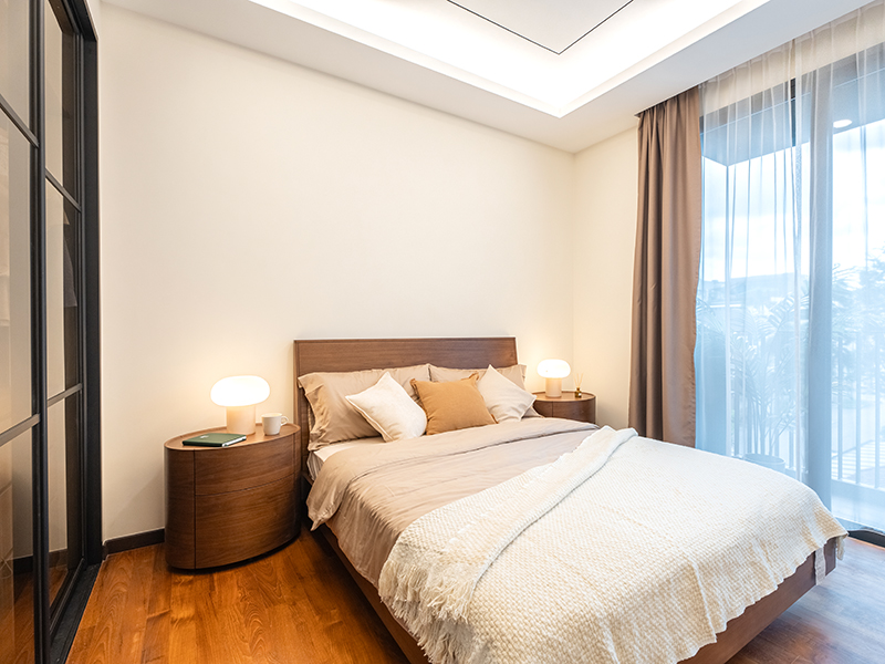 luxury property in Singapore - bedroom
