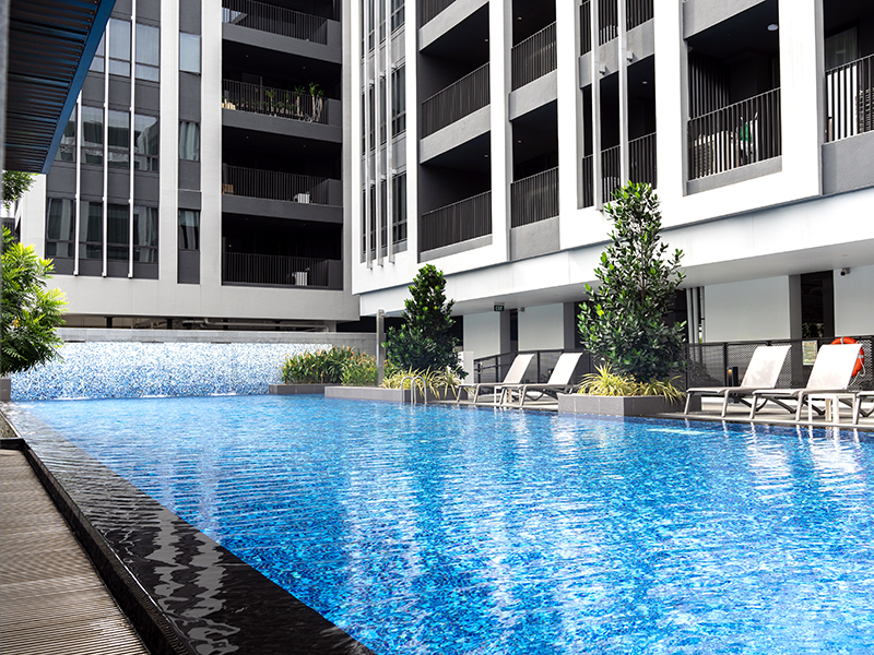 pool at Weave Residences East Coast property rental in Singapore