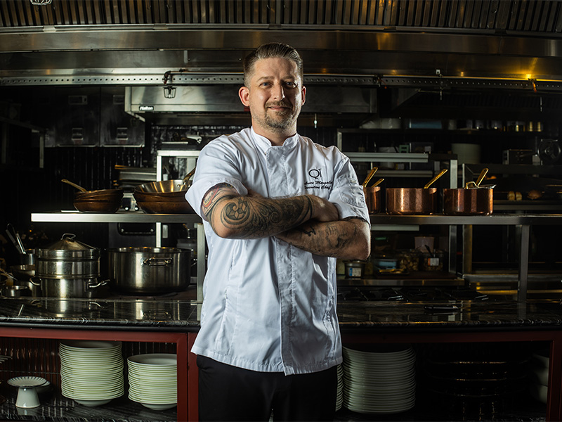 Fabrice Mergalet, Executive Chef at Cygnet at QT Singapore