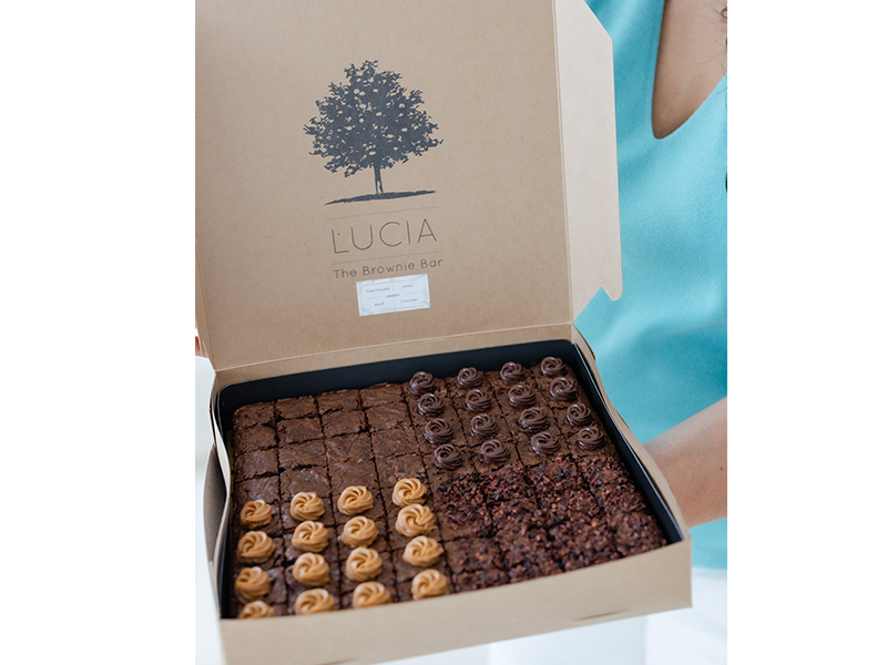 Lucia The Brownie Bar - best birthday cakes in singapore - cake delivery