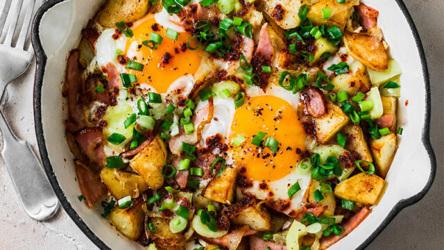 High Protein Meal: One Pan Turkey Hash Stir-Fry Recipe